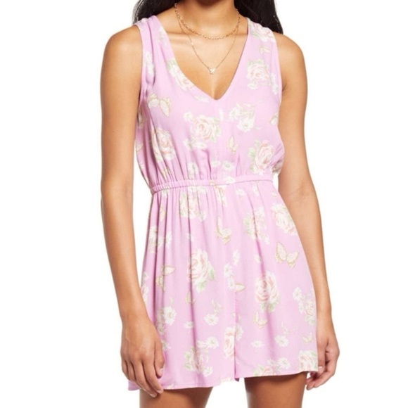 bp Pants - NWT BP. Woven Sleeveless V-Neck Romper Size Small